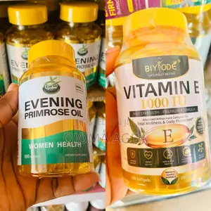 Vitamin E & Evening Primrose Oil - Siyarwa kawai (MOQ 20)