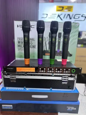 Voximic VM-9090U Mai Inganci 4-Channel UHF Mara Igiyar Mawaƙi