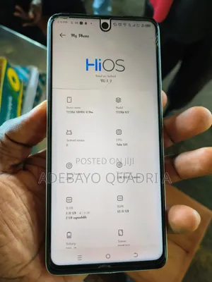 Tecno Spark 10 Pro 128GB Silver (An Amfani)