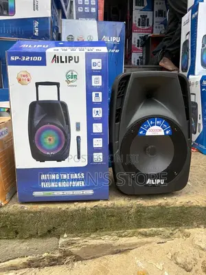 Ailipu Rechargeable Trolley Speaker SP-3210D - 50000W PMPO