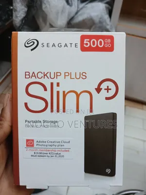 Seagate Backup Plus Slim 500GB External HDD