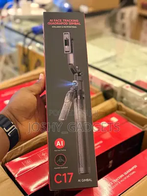 C17 AI Face Tracking Gimbal Tripod 360 Auto Tracking