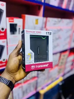 Transcend StoreJet 25M3 1TB USB 3.1 Gen 1 Hannun Kwadago