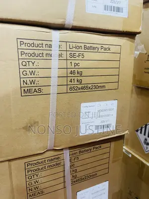 Babban Batirin Rana na Deye 5kWh 51.2V Lithium - Sabo