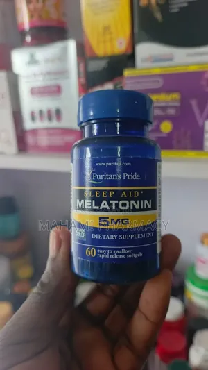 Puritan's Pride Melatonin 5 Mg - 60 Softgels