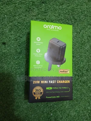 Oraimo PowerCube 20W Mini Fast Charger