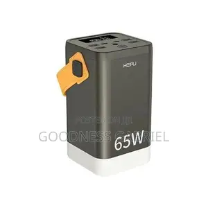 HEPU 65W Fast Charging Laptop Power Bank (HP & MacBook Compatible)