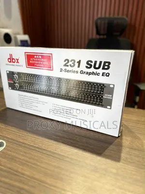 DBX 231 Dual Channel 31-Band Graphic Equalizer