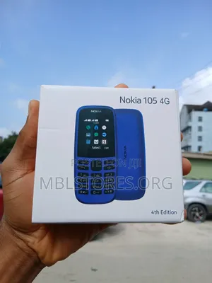 New Nokia 105 4G Blue