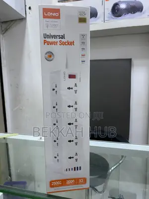 LDNIO Universal Power Socket Mai 10 Fitila & 6 USB Ports