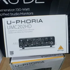 Behringer U-Phoria UMC202HD Soundcard na Studio