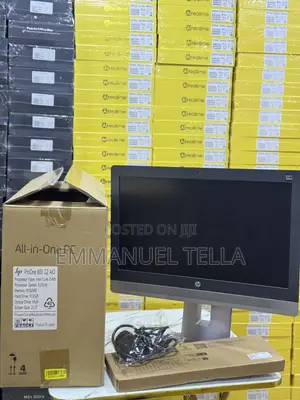 HP ProOne 600 All-in-One Desktop Computer - 8GB RAM, 256GB SSD