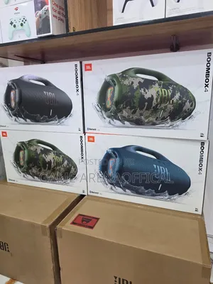 JBL Boombox 4 Portable Bluetooth Speaker - Powerful Bass