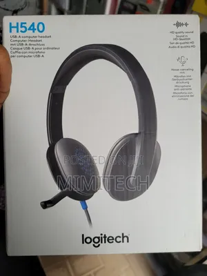 Logitech H540 USB Headset - Sautin HD, Mikingiya Mai Hana Jini
