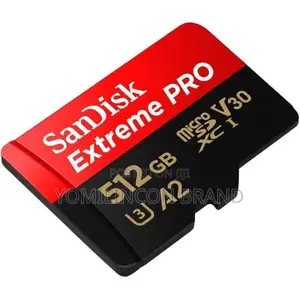 SanDisk Extreme PRO 512GB microSDXC UHS-I Katin + Adafta