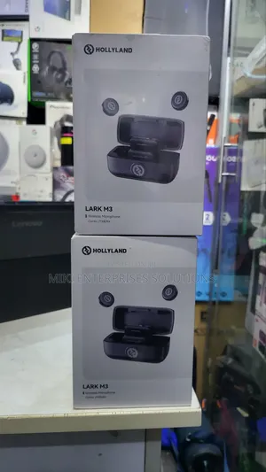 Hollyland Lark M3 Wireless Microphone System (2 masu watsawa, 2 masu karɓa)