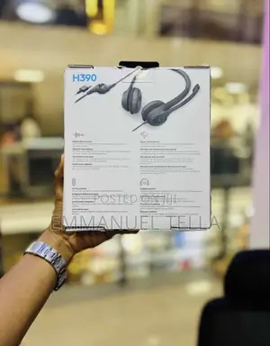 Logitech H390 USB Headset Mai Rike-Rike da Microphone