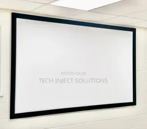 172" Acoustic Transparent Projector Screen