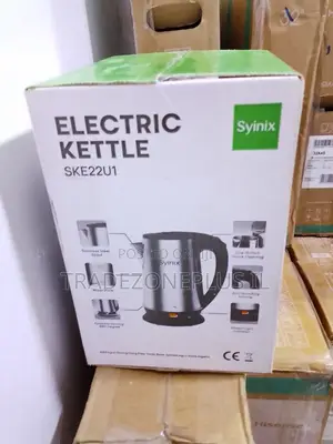 Brand New Syinix 2000W Electric Kettle with Long Cable