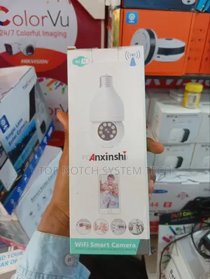 Anxinshi 360° Kamara Mai Siffar Bulb E27