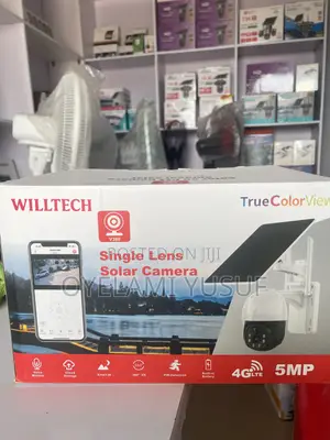 4G V380pro Single Lens Solar CCTV Camera