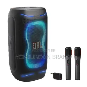 JBL PartyBox 130 Mai ɗaukar Hoto Mai Sauraren Murya tare da Makirufo Mara Igiyar Igiyar