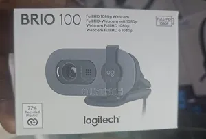 Logitech Brio 100 Full HD 1080p Webcam tare da Rufin Sirri