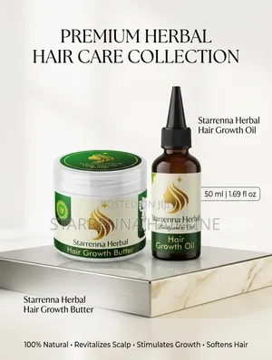 Starrenna 100% Organic Maganin Gashi na Ganye