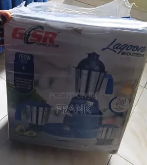 Sabon GSR Lagoon Mixer Grinder - 750W Mai Ƙarfi