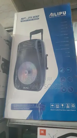 Ailipu 15" Mobile Speaker PA System tare da Bluetooth