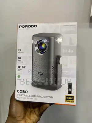 Porodo Gobo Air Mai Tafiya Mai Girman Fuska Mai Sauyi