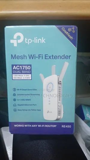TP-Link RE450 WiFi Range Mai Faduwa