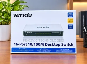 Tenda S16 16-Port 10/100 Network Switch