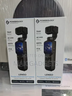 Powerology Lenso Karamin Gimbal Camera - Baki