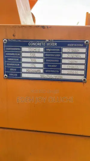 Fegmatic 5.10 Liters Kwamfutan Siminti Mai Zuba Kanta