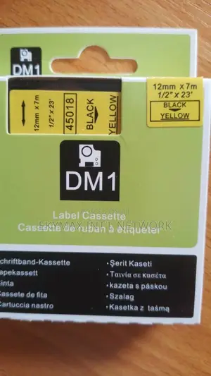 12mm x 7m Labeling Cartridge (45018)