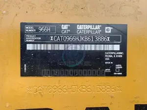 Caterpillar 966H Wheel Loader 2021
