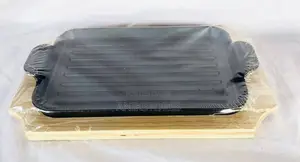 36cm Sizzler Mai Launi Mai Hannu Biyu