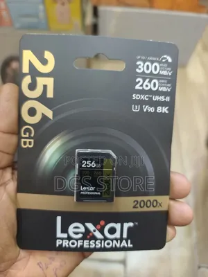 Lexar 256GB 2000x SD Card (300MB/s, V90, 8K)