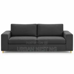 Sofa Mai Zama 3 na Zamani, Launin Grey