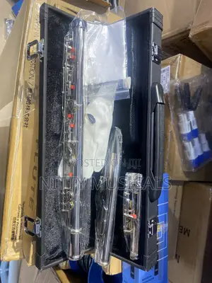Yamaha Silver Stainless Flute - Deluxe Edition