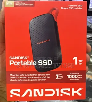 SanDisk Portable 1TB SSD (1000MB/s)