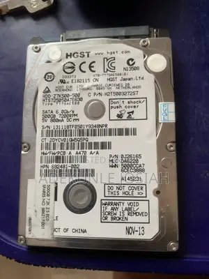 Hgst 500GB 2.5" HDD (Na Laptop)