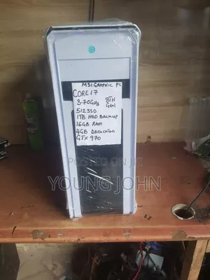 MSI Desktop Computer: Intel Core i7, 16GB RAM, 512GB SSD + 1TB HDD