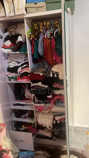 Wardrobe na Gida tare da Madubi