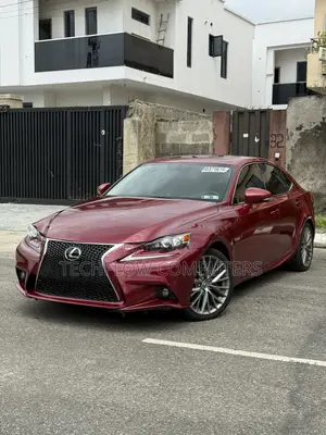 2014 Lexus IS 250 4WD Red