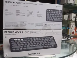Logitech Pebble Keys 2 K390 Wireless Keyboard - Grey