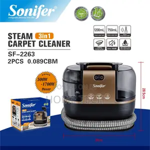 Sonifer 3-in-1 Mai Wanke Carpet Da Steam (SF-2263)