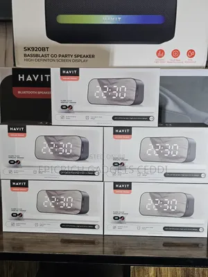 HAVIT Kididdigar Agogo, Mai Magana da Bluetooth & Rediyon FM