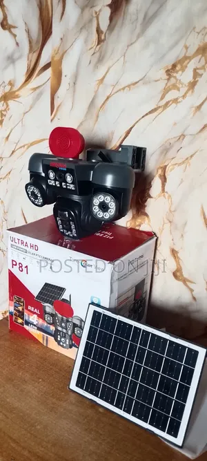 Kyamaran Tsaro ta Hasken Rana mai Lens 4 da 4G PTZ